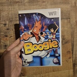 Boogie Wii Nintendo game untested with manual
